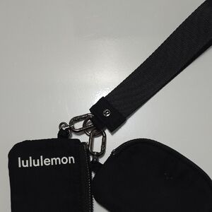 lululemon athletica Black Wristlet Set